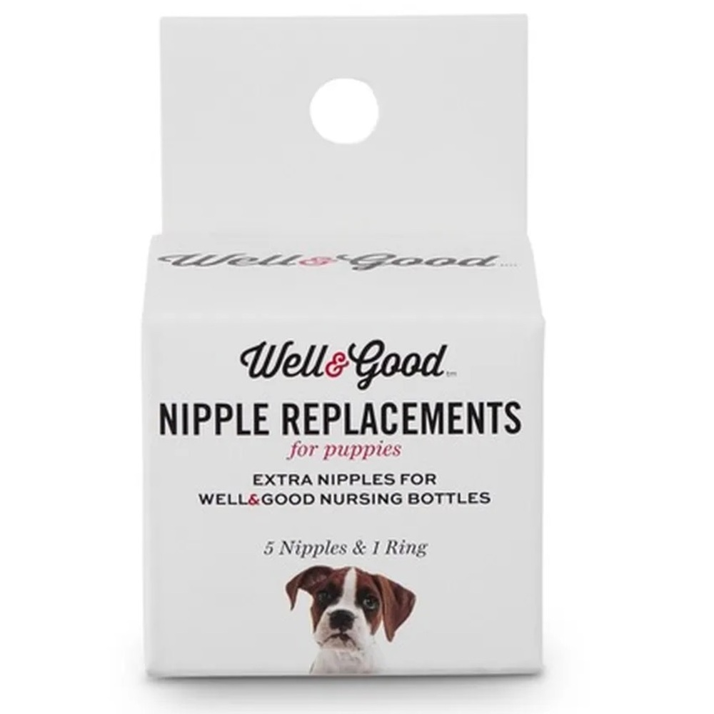 Nursing Bottle Replacement Nipples for Puppies